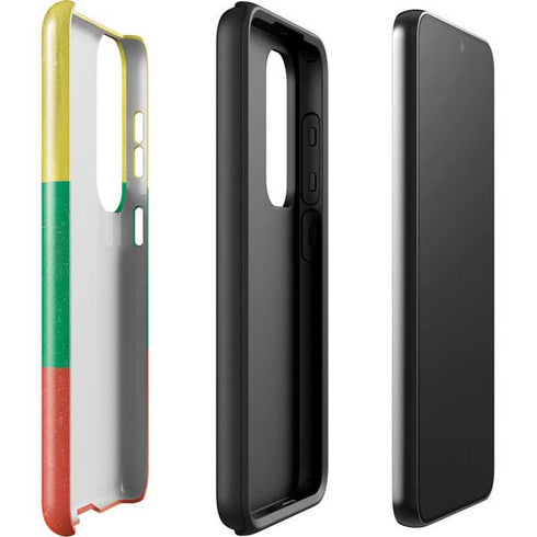 Lithuania Flag Distressed Galaxy S23 Plus Pro Case